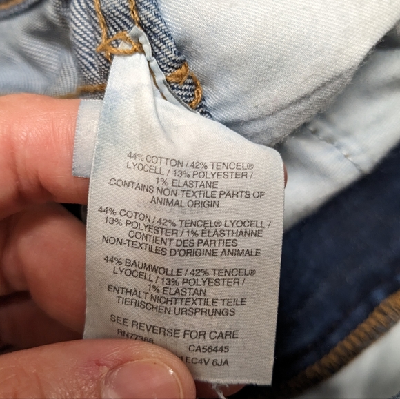 Madewell 10" High Rise Skinny Jeans Size 26 - Picture 9 of 10